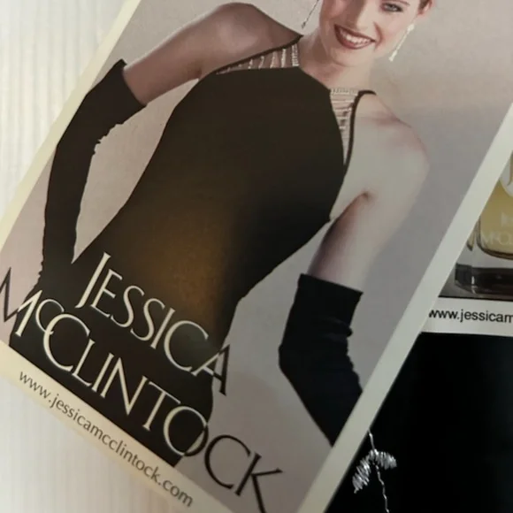 Jessica McLintock - Long Black Strapless Gown, Size 3 - NWT - Picture 7 of 7